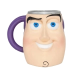 Caneca 3D Buzz Lightyear - Toy Story - Disney - Zona Criativa - 250 mL