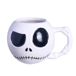 Caneca 3D Jack Skellington - O Estranho Mundo de Jack - Disney - Zona Criativa 450 mL