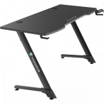 Mesa Gamer ThunderX3 ED5 Preta com Suporte para Headset e Copo