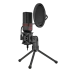 Microfone Redragon Streamer Seyfert, c/ Tripé, P2