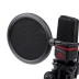 Microfone Redragon Streamer Seyfert, c/ Tripé, P2