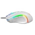 Mouse Gamer Redragon Griffin Lunar White, 7200 DPI, RGB