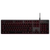 Teclado Mecânico Gamer Logitech G413 Carbon, Switch Romer-G, LED Vermelho, US